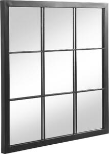 Oglinda decorativa Magalloway neagra 60/2,2/60 cm