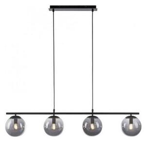 Lustră pe cablu JUST LIGHT. 14604-18 WIDOW 4xE14/25W/230V negru