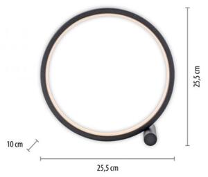 Lampă LED de masă JUST LIGHT. 15395-18 MINI RITUS LED/10,5W/230V negru