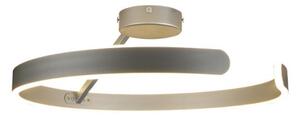 Lustră LED dimabilă aplicată LED/72W/230V 3000-6500K crom + telecomandă
