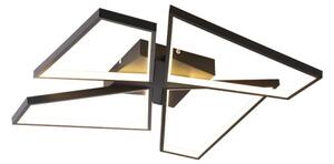 Plafonieră LED dimabilă LED/115W/230V 3000-6500K negru + telecomandă