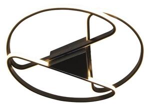 Plafonieră LED dimabilă LED/75W/230V 3000-6500K negru + telecomandă
