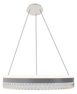 Lustră LED dimabilă pe cablu LED/80W/230V 3000-6500K alb + telecomandă
