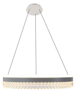 Lustră LED dimabilă pe cablu LED/80W/230V 3000-6500K alb + telecomandă