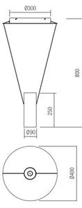 Lustră LED dimabilă pe cablu Redo 01-1970 ESSENCE LED/24W/230V CRI 90 alb