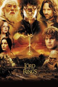 Poster de artă Lord of the Rings - End of the path