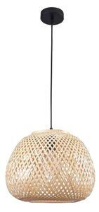 Lustră pe cablu ZANZIBAR 1xE27/20W/230V d. 35 cm bambus