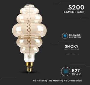 Bec LED dimabil FILAMENT S200 E27/8W/230V 1800K