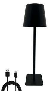 Lampă LED tactilă dimabilă de masă LED/5W/5V USB 1200 mAh negru