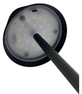 Lampă LED tactilă dimabilă de masă LED/5W/5V USB 1200 mAh negru