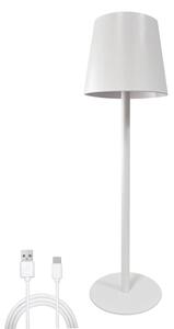 Lampă LED tactilă dimabilă de masă LED/5W/5V USB 1200 mAh alb