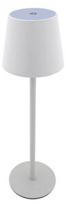 Lampă LED tactilă dimabilă de masă LED/5W/5V USB 1200 mAh alb