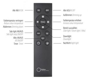 Spot LED dimabil Paul Neuhaus 6121-79 PURE 4xLED/4W/230V + LED/9W + telecomandă