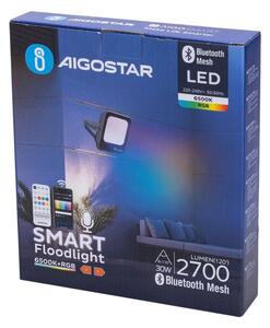 Proiector LED RGBW Aigostar MESH LED/30W/230V 6500K IP65 + telecomandă