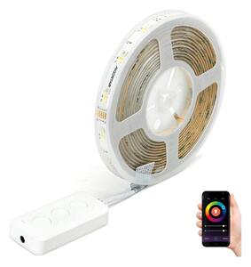 Bandă LED RGBW Aigostar 5m MESH LED/24W/230V 2700-6500K + telecomandă