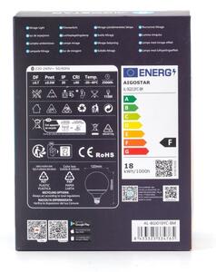 Bec LED RGBW dimabil Aigostar MESH G120 E27/18W/230V 6500K + telecomandă