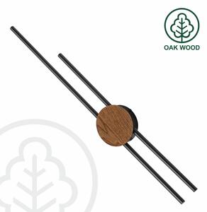 Aplică LED Brilagi WOODY COLLINE LED/15W/230V stejar