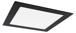 Corp de iluminat LED încastrat VEGA LED/12W/230V 2900/3900/5800K 17,5x17,5 cm negru