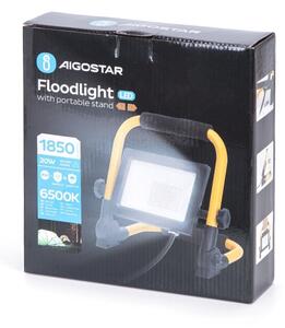Proiector LED cu suport Aigostar LED/20W/230V 6500K IP65