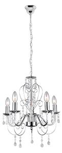 Lampă suspendată EBT008-5CP CHROME