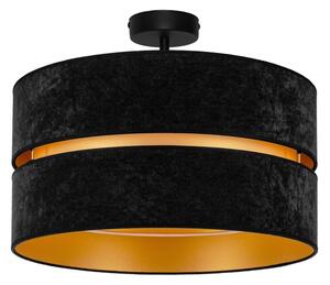 Lustră aplicată Duolla DUO 1xE27/15W/230V d. 40 cm negru/auriu