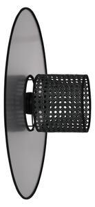 Aplică TOKYO Duolla RATTAN 1xE27/15W/230V d. 50 cm argintiu/negru