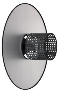Aplică TOKYO Duolla RATTAN 1xE27/15W/230V d. 50 cm argintiu/negru