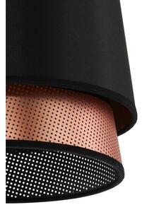 Lustră aplicată BELL Duolla SHINY 1xE27/15W/230V d. 25 cm negru/cupru