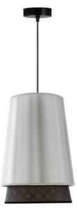 Lustră pe cablu BELL Duolla SHINY 1xE27/15W/230V d. 25 cm argintiu/negru