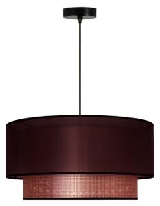 Lustră pe cablu COPPER Duolla SHINY 1xE27/15W/230V d. 45 cm maro/cupru