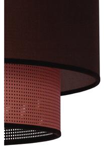 Lustră pe cablu COPPER Duolla SHINY 1xE27/15W/230V d. 45 cm maro/cupru