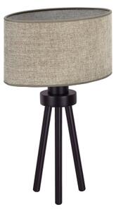 Lampă de masă Duolla OVAL 1xE27/15W/230V d. 30 cm maro