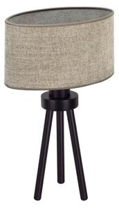 Lampă de masă Duolla OVAL 1xE27/15W/230V d. 30 cm maro