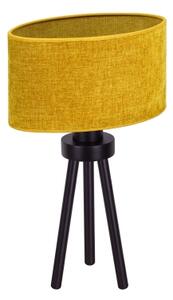 Lampă de masă Duolla OVAL 1xE27/15W/230V d. 30 cm maro