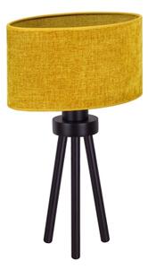 Lampă de masă Duolla OVAL 1xE27/15W/230V d. 30 cm maro