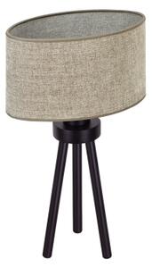 Lampă de masă Duolla OVAL 1xE27/15W/230V d. 30 cm maro