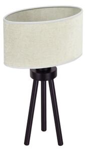 Lampă de masă Duolla OVAL 1xE27/15W/230V d. 30 cm gri