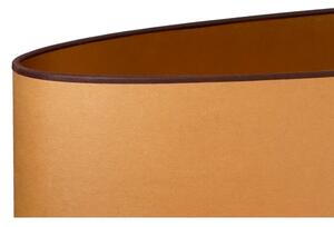 Lampă de masă OVAL Duolla VEGAN 1xE27/15W/230V d. 30 cm maro