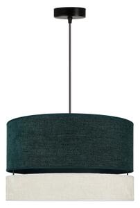 Lustră pe cablu Duolla DOUBLE 1xE27/15W/230V d. 40 cm verde/gri