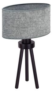 Lampă de masă Duolla OVAL 1xE27/15W/230V d. 30 cm gri