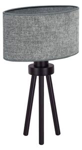 Lampă de masă Duolla OVAL 1xE27/15W/230V d. 30 cm gri