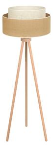 Lampadar YUTE Duolla BOHO 1xE27/15W/230V d. 45 cm maro/crem