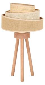 Lampă de masă YUTE Duolla TRIO 1xE27/15W/230V d. 25 cm maro/gri/bej