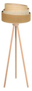 Lampadar YUTE Duolla TRIO 1xE27/15W/230V d. 45 cm maro/gri/bej