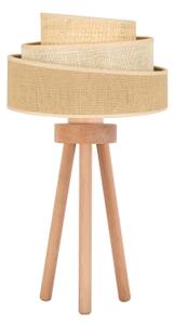 Lampă de masă YUTE Duolla TRIO 1xE27/15W/230V d. 25 cm maro/gri/bej