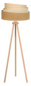Lampadar YUTE Duolla TRIO 1xE27/15W/230V d. 45 cm maro/gri/bej