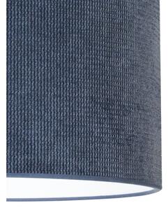 Lustră aplicată Duolla CORDUROY 1xE27/15W/230V d. 40 cm albastru închis