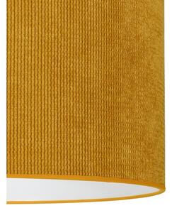 Lustră pe cablu Duolla CORDUROY 1xE27/15W/230V d. 40 cm galben
