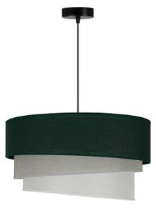 Lustră pe cablu Duolla TRIO 1xE27/15W/230V d. 45 cm verde/gri/alb