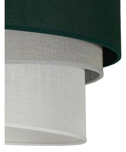 Lustră aplicată Duolla TRIO 1xE27/15W/230V d. 45 cm verde/gri/alb